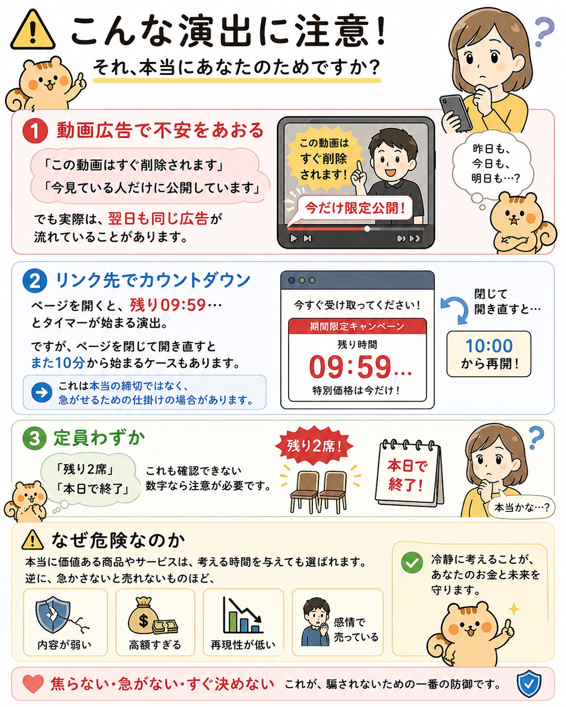 なぜ今すぐ決めさせる心理テクニックが効くのか