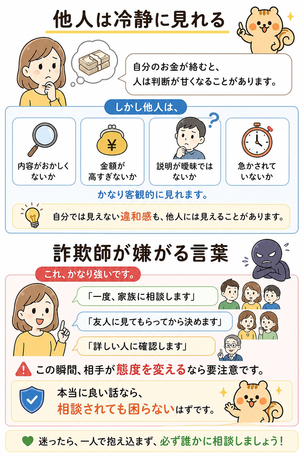 詐欺被害を防ぐための相談先と相談方法